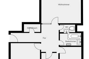 Schöne 3 Zimmer-Wohnung mit Loggia – Äußere Bayreuther Str. 154, 90411 Schafhof, Nürnberg – Vorschaubild 19