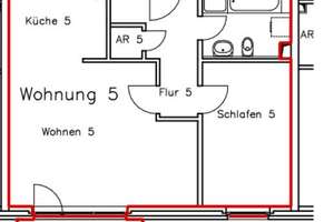 Geförderte Wohnung: 2-Zimmer in Hannover Bothfeld – Adolf-Emmelmann-Straße 39, 30659 Bothfeld, Hannover – Vorschaubild 2