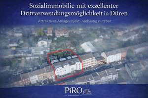 Sozialimmobilie mit exzellenter Drittverwendungsmöglichkeit in Düren – Die vollständige Adresse der Immobilie erhältst du vom Anbieter., 52351 Grüngürtel, Düren – Vorschaubild 1