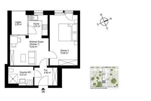 Ruhig wohnen, stadtnah leben – 79115 Haslach-Gartenstadt, Freiburg im Breisgau – Vorschaubild 9