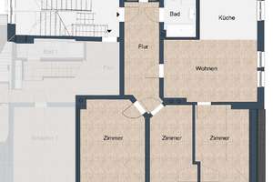 ERSTBEZUG nach Renovierung: Modernisierte 4-Raum in Striesen – Die vollständige Adresse der Immobilie erhältst du vom Anbieter., 1277 Striesen-Ost, Dresden – Vorschaubild 7