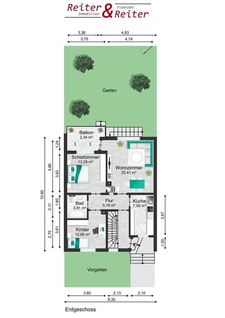 Erdgeschoss -  - unverbindlich