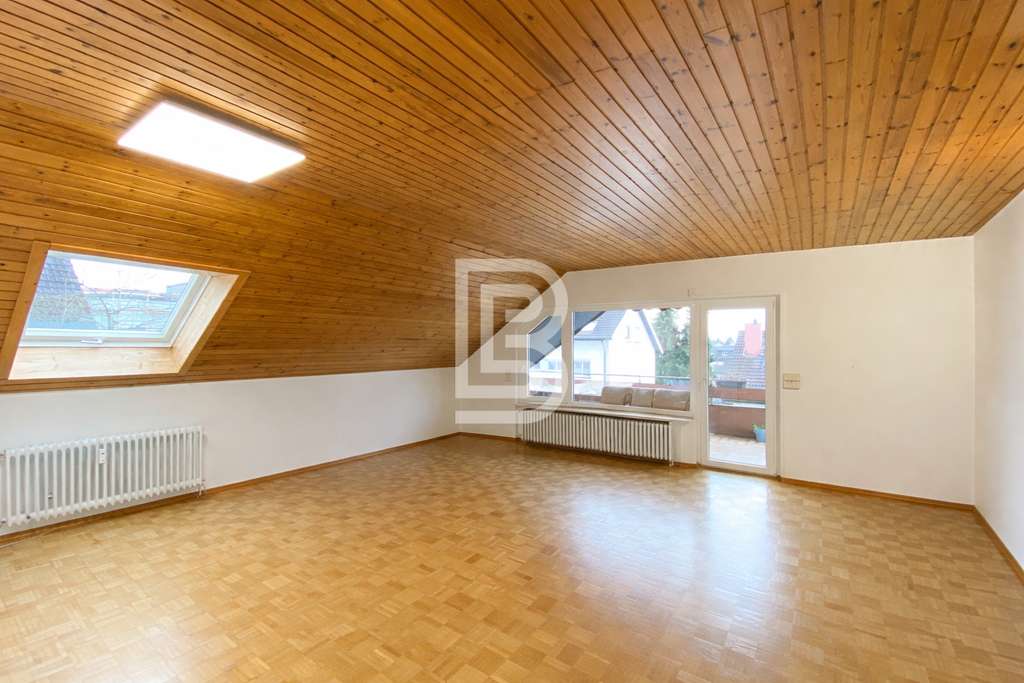 Immobilie in Gundelfingen - Ruhige Dachgeschosswohnung - 
2 Zimmer mit großem Westbalkon - Bild 0