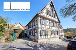 Liebevoll saniertes Fachwerkhaus (ca. 289 m²) mit Terrasse, Sichtbalken, Einliegerwohnung uvm. – Stuttgart – Vorschaubild 1
