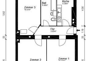 Großzügige 3-Zimmer-Wohnung mit Balkon in zentraler Lage von Berlin-Moabit – Die vollständige Adresse der Immobilie erhältst du vom Anbieter., 10553 Moabit, Berlin – Vorschaubild 10