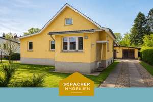 Interessantes Einfamilienhaus mit Doppelgarage und sonnigem Südwestgarten in attraktiver Wohnlage – Die vollständige Adresse der Immobilie erhältst du vom Anbieter., 14621 Schönwalde-Glien – Vorschaubild 1