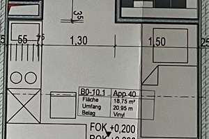 Möbliertes  1-Zimmer-Appartement mit Terrasse & TG-Stellplatz – Tunnelstraße 94, 86156 Kriegshaber, Augsburg – Vorschaubild 1