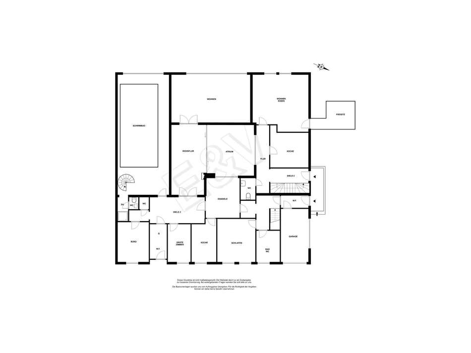 Grundriss Erdgeschoss