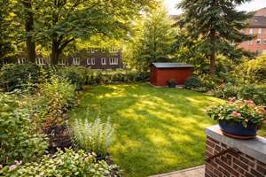 Im Sommer draußen wohnen – mit Abendsonne auf der eigenen Westterrasse. – Die vollständige Adresse der Immobilie erhältst du vom Anbieter., 22337 Ohlsdorf, Hamburg – Vorschaubild 2