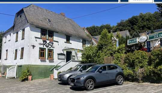 Bild von Gastro-Anwesen im Taunus: Fachwerkflair, Biergarten, Wohnung, Stellplätze, Scheune & Ausbauoptionen!