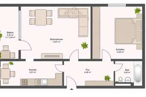 Vermietete 2-Zimmer-Wohnung mit Tiefgarage und Wasserblick – 30177 List, Hannover – Vorschaubild 14