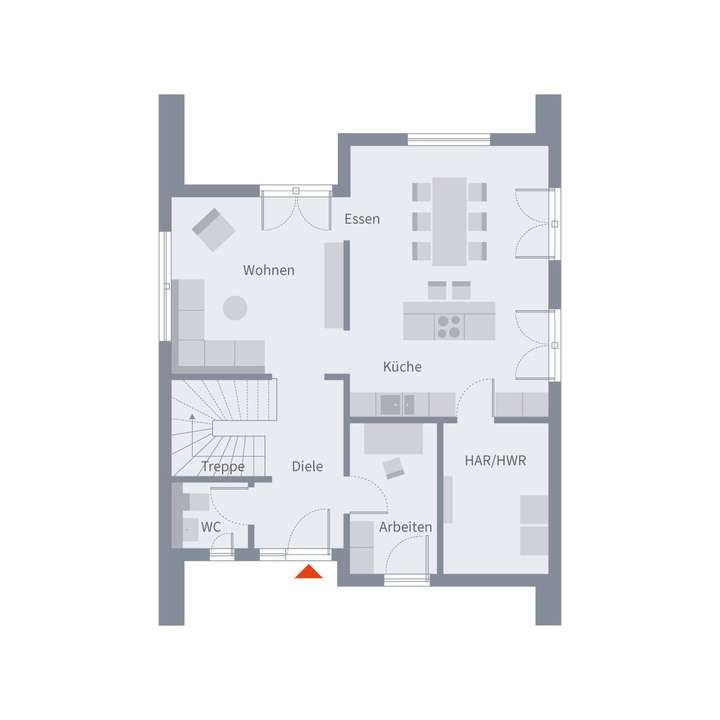 Grundriss Erdgeschoss