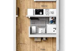 Investition oder Eigennutzung: Moderne, gepflegte 2-Zi.-ETW mit Pkw-Stellplatz in Lev.-Quettingen! – Die vollständige Adresse der Immobilie erhältst du vom Anbieter., 51381 Quettingen, Leverkusen – Vorschaubild 11