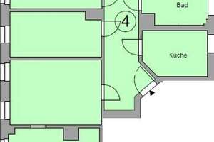 NEU! Platz für die ganze Familie: 5‑Zimmer-Wohnung mit moderner EBK – Kieler Straße 4, 4357 Mockau-Nord, Leipzig – Vorschaubild 2