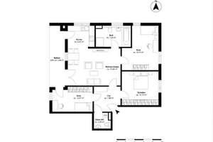 Von Privat: Attraktive freie 4 Zi. Whg. 100m2,  3.OG, Loggia mit Alpenblick Nähe Riemer Park /See – Die vollständige Adresse der Immobilie erhältst du vom Anbieter., 81829 Messestadt Riem, München – Vorschaubild 12