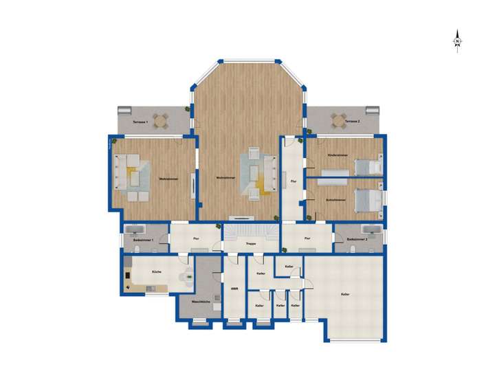 Grundriss Kellergeschoss