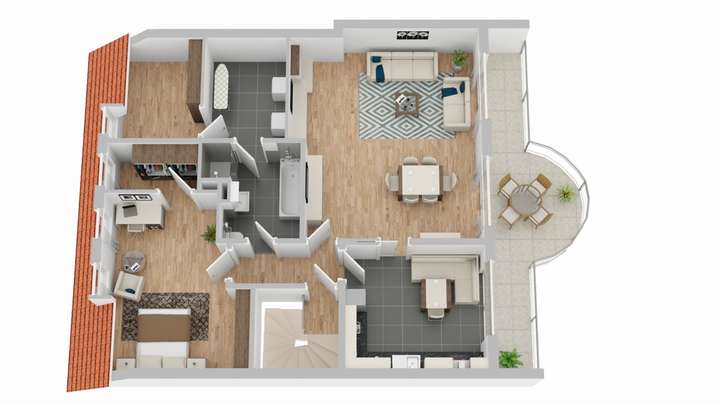 Grundriss 1. Obergeschoss