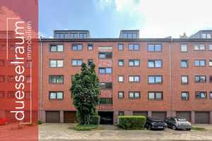 Golzheim: Lichtdurchflutete und effektiv aufgeteilte Familienwohnung + Balkon & Garten in Rheinnähe! – Düsseldorf – Vorschaubild 1