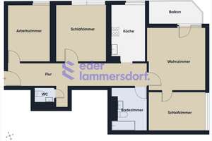 4-Zimmer-Wohnung mit Balkon & TG-Stellplatz – bezugsfrei ab 01.08.2026 – Die vollständige Adresse der Immobilie erhältst du vom Anbieter., 64289 Kranichstein, Darmstadt – Vorschaubild 5
