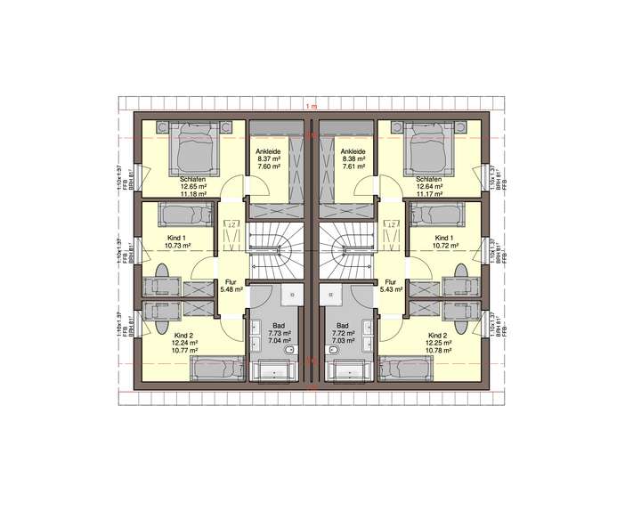 Grundrissbeispiel G117-OG