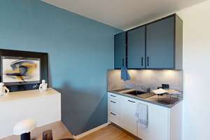 1 Monat mietrfei! Neubau-Studentenapartment im Quartillion – möbliert & top Lage! – Im Rad 15, 65197 Rheingauviertel / Hollerborn, Wiesbaden – Vorschaubild 4