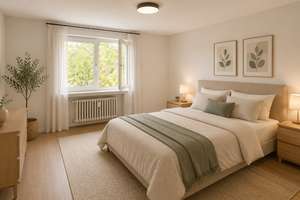** PROVISIONSFREI ! ** 4- Raum- ETW in D- Lörick, Niederdonker Str. 39 mit Balkon, ab sofort frei ! – Niederdonker Straße 39, 40547 Lörick, Düsseldorf – Vorschaubild 28