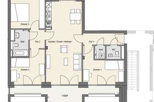 4-Zimmer-Neubauwohnung in den Hellwinkelterrassen – Die vollständige Adresse der Immobilie erhältst du vom Anbieter., 34446 Hellwinkel, Wolfsburg – Vorschaubild 12