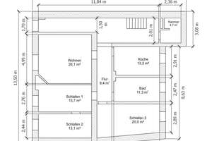 Mehrfamilienhaus in Saarbrücken-Dudweiler - 461m², nahe Uni, ca. 7% Rendite, von Privat ohne Makler – Die vollständige Adresse der Immobilie erhältst du vom Anbieter., 66125 Dudweiler (Ortsteil), Saarbrücken – Vorschaubild 45