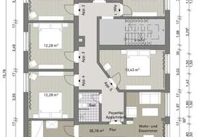 Apartmenthaus mit vielseitigem Nutzungspotenzial, 17 Zimmern auf ca. 614m² Wohn- und Nutzfläche – Die vollständige Adresse der Immobilie erhältst du vom Anbieter., 22149 Rahlstedt, Hamburg – Vorschaubild 30