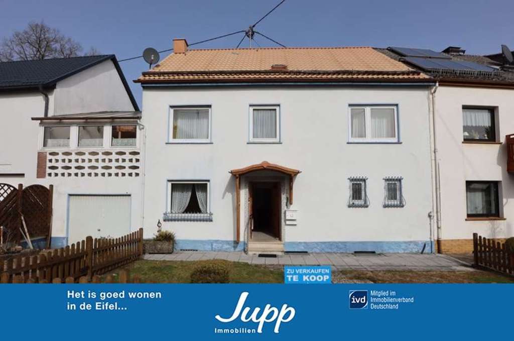 Immobilie in Üdersdorf - Gemütliches Wohnhaus (Reihenmittelhaus) mit Potenzial, Garage und Wintergarten Üdersdorf (9) - Bild 0