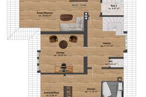 Raum für die ganze Familie – Gepflegtes Haus mit Pool,Kamin,Terrasse & großem Garten in bester Lage – Karlstraße 63, 4316 Mölkau, Leipzig – Vorschaubild 28
