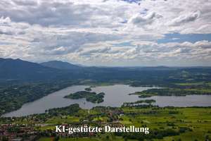 See- und Gebirgsblick ...  Dachgeschoss-Wohnung in zentraler Lage  – Die vollständige Adresse der Immobilie erhältst du vom Anbieter., 82418 Murnau am Staffelsee – Vorschaubild 3