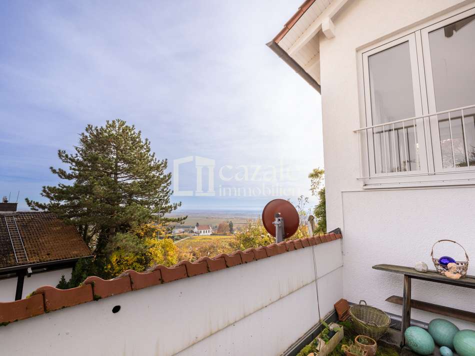 Terrasse unter Küche