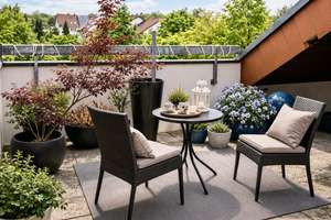 Schöne 2,5-Zimmer-Wohnung mit Galerie und Dachterrasse im obersten Geschoss