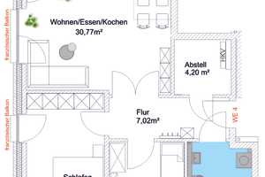 Helle 3-Zimmer-Wohnung in Drage – Ludwig-Beck-Straße 20, 21435 Harburg (Kreis) – Vorschaubild 2