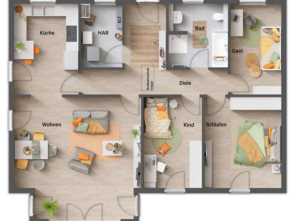 Grundriss-Bungalow-110-Erdgesc