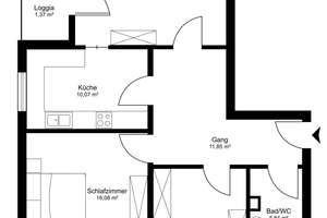 Einziehen und wohlfühlen – moderne 3-Zimmer-Gartenwohnung mit hochwertiger Möblierung – Die vollständige Adresse der Immobilie erhältst du vom Anbieter., 84562 Mettenheim – Vorschaubild 17