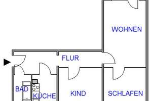 3-Raum-Familienwohnung mit Tageslichtbad – Mühlenstr. 16, 9111 Zentrum, Chemnitz – Vorschaubild 3