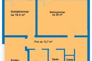 Provisionsfrei* Fast wie im Urlaub - 3 Zimmer mit Sonnenbalkon und Fernblick - komplett saniert *neu – 60599 Oberrad, Frankfurt am Main – Vorschaubild 9