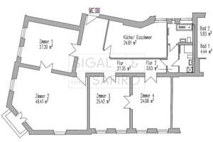 GROSSZÜGIGE 4-ZIMMER-STUCK-ALTBAUWOHNUNG 
IN BELIEBTER KIEZLAGE VON SCHÖNEBERG – Die vollständige Adresse der Immobilie erhältst du vom Anbieter., 10781 Schöneberg, Berlin – Vorschaubild 11