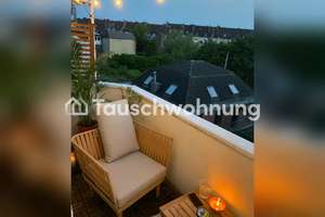 Tauschwohnung: Schöne Pempelforter 2-Zimmerwohnung mit Südbalkon