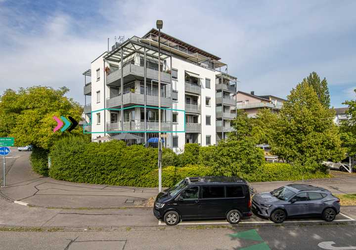 Wohnglück in Konstanz ! 4- Zimmer Wohnung mit Tiefgaragenplatz in begehrter Lage
