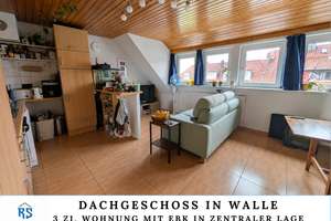 Gemütliche 3-Zimmer-Dachgeschosswohnung in begehrter Lage von Bremen-Walle zum 01.10.26