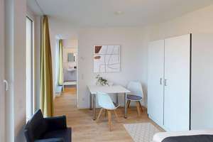 ** Vollmöbliertes 2-Zimmer-Apartment mit moderner EINBAUKÜCHE und französischem BALKON ** – Täubchenweg 53, 4317 Reudnitz-Thonberg, Leipzig – Vorschaubild 5