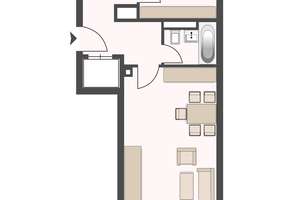 Attraktive 2-Zimmer-Wohnung mit schöner Süd-West-Loggia – Scapinellistr. 9, 81241 Pasing, München – Vorschaubild 15