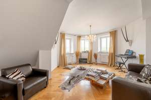 AIGNER - Gepflegte, großzügige 3-Zimmer-Wohnung in denkmalgeschütztem Altbau in der Maxvorstadt – Die vollständige Adresse der Immobilie erhältst du vom Anbieter., 80333 Augustenstraße, München – Vorschaubild 1