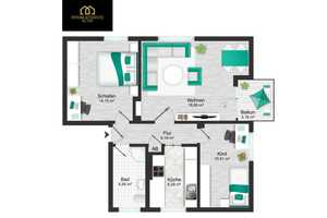 3-Zimmer-Wohnung mit Balkon und Einbauküche – Ihr neues Zuhause oder Top-Investment! – Salzgitter – Vorschaubild 15