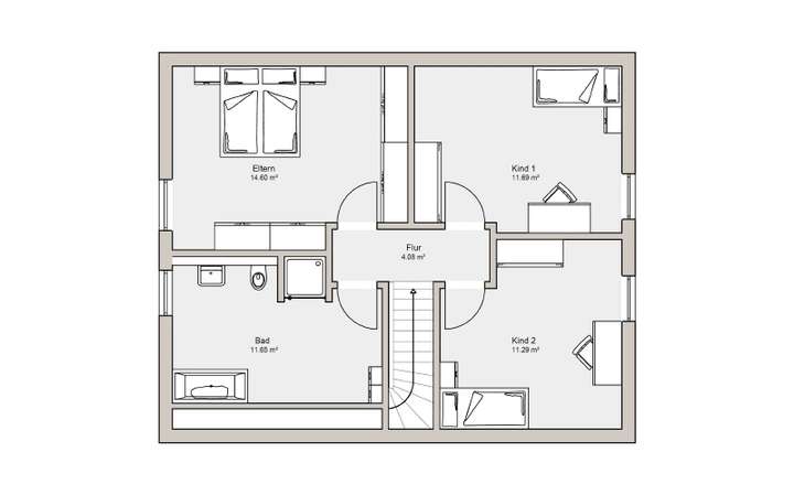 Grundriss Dachgeschoss