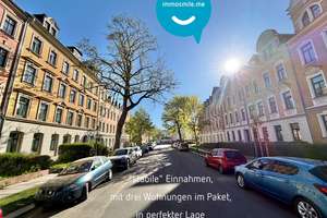 Eigentumswohnung • drei Wohnungen in einem Haus • mit Balkon • vermietet • Kapitalanlage • Chemnitz