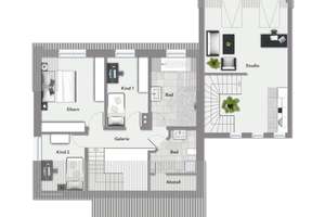 Einfamilienhaus mit 6 Zimmern und Neubaustandard in Münster-Kinderhaus – 48159 Kinderhaus-West, Münster – Vorschaubild 34